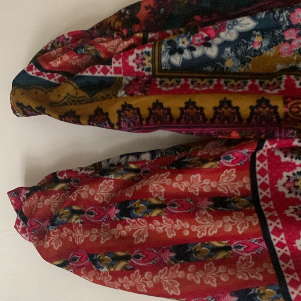 Anthropologie sz L velour pajama pant - Picture 5 of 5